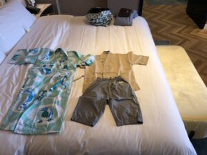 ウェスティン都ホテル 京都　宿泊記　子供用パジャマ