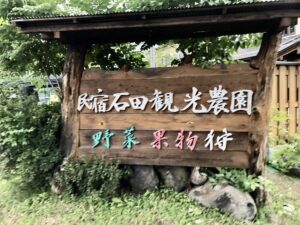 軽井沢　収穫 体験　石田観光農園
